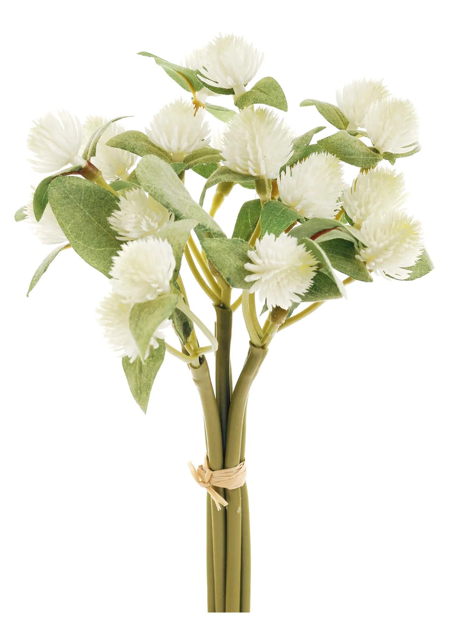 White Pompom Bouquet