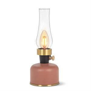 LED Vintage Look Lantern-Terracotta