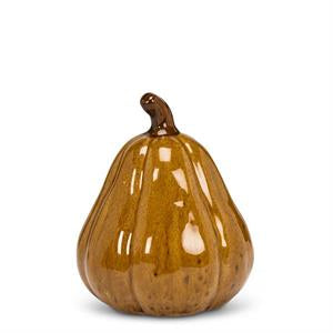 Small Dark Gold Tall Pumpkin-4.5” height