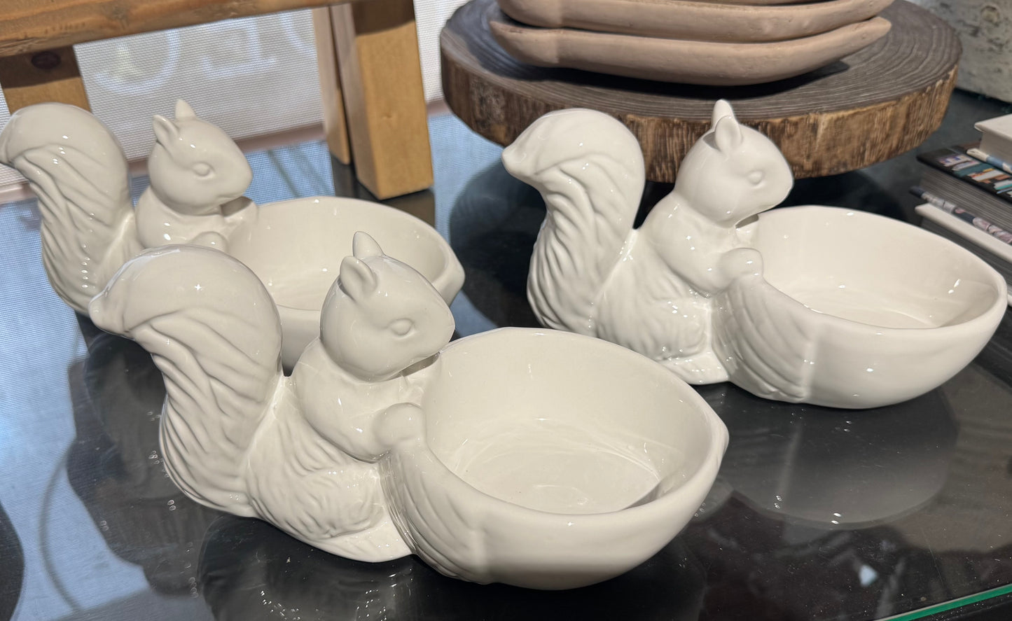 Squirrel Ceramic Dish