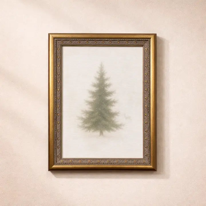 Frosty Pines - 5x7