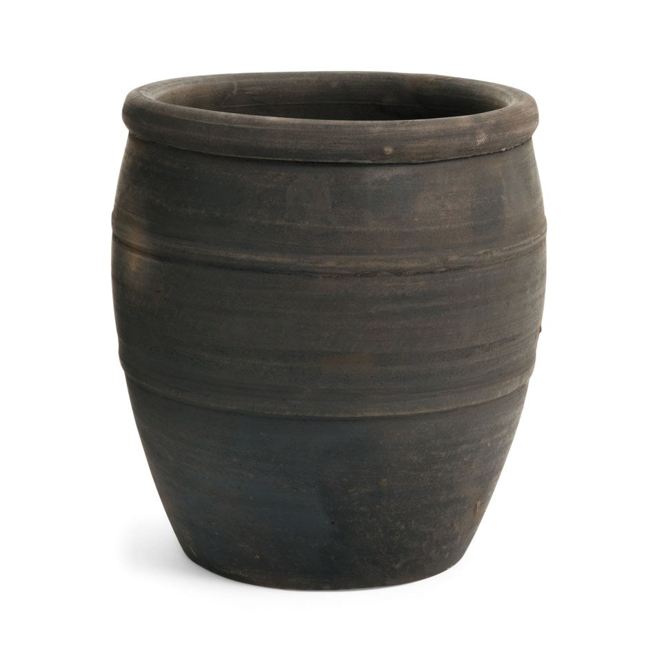 Black Distressed Vase