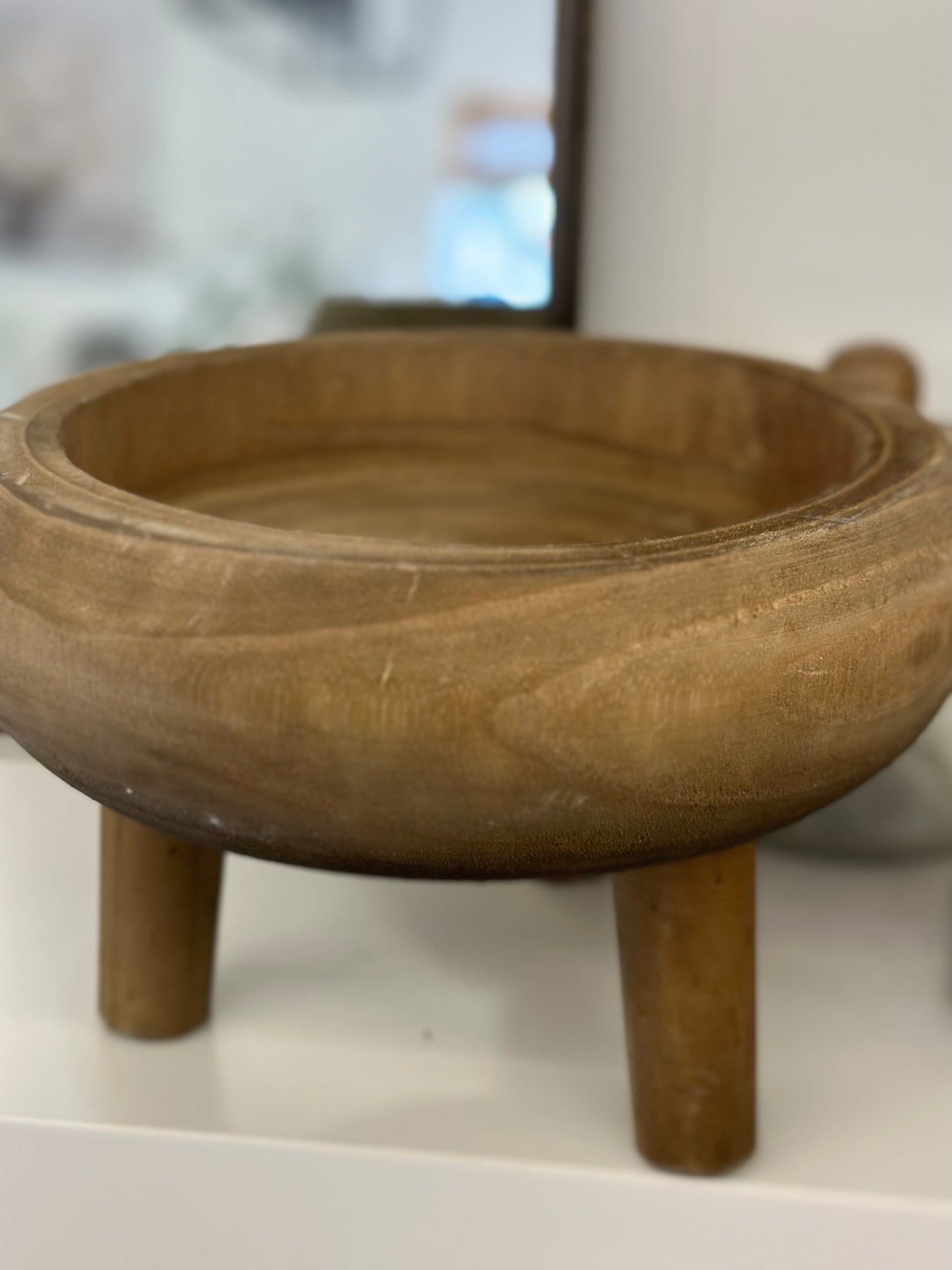 Wood bowl