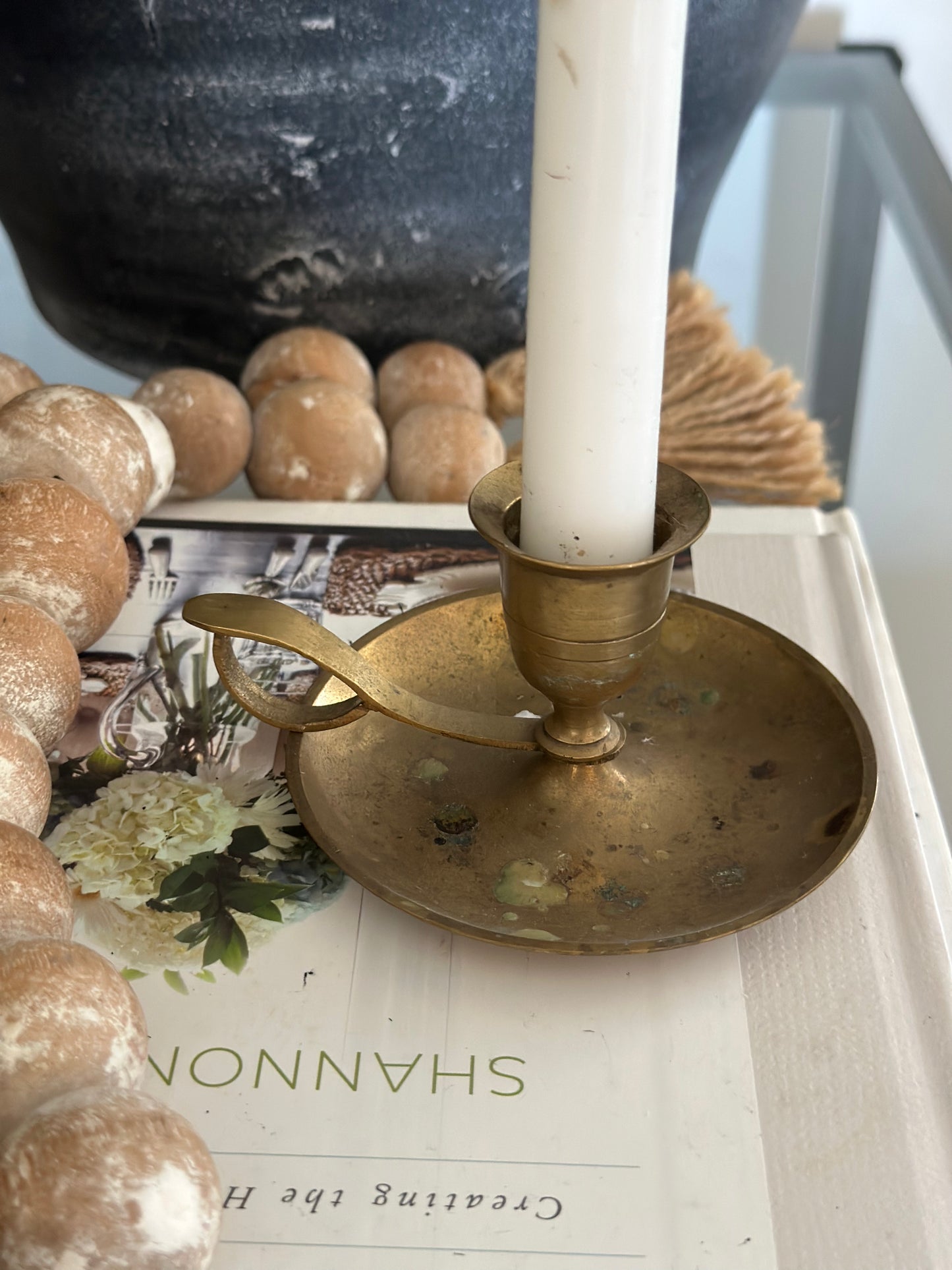 Brass Candle Holder