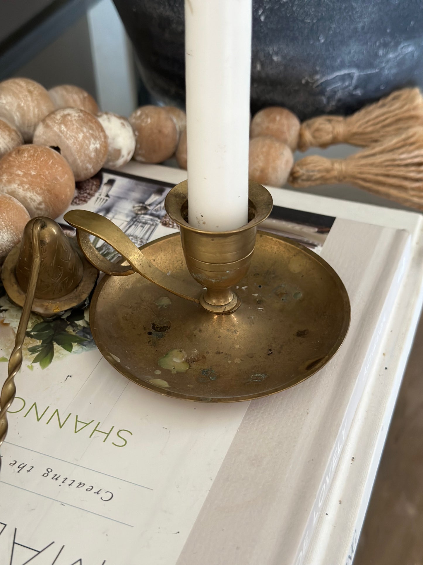 Brass Candle Holder