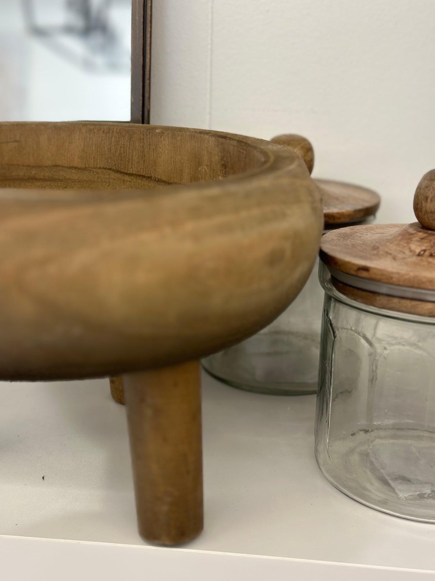Wood bowl