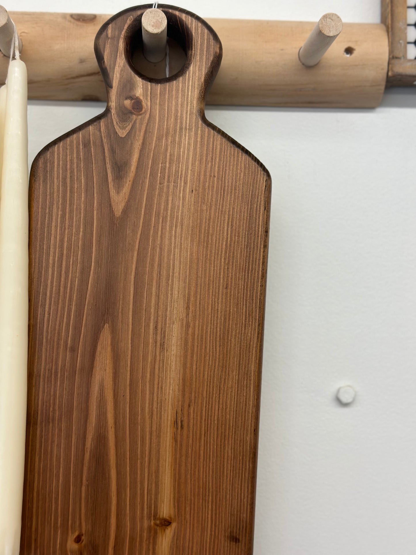 Long wood cutting board
