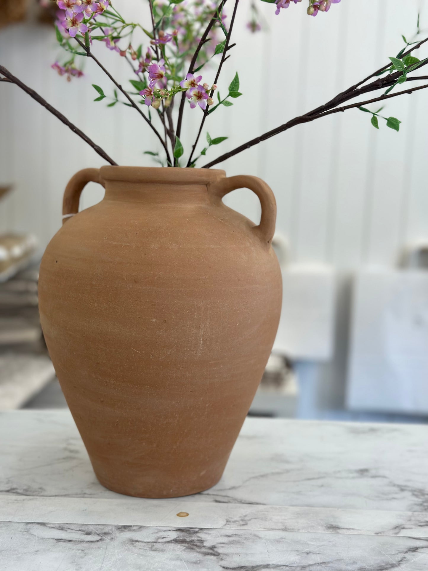 Clay Terracotta vase