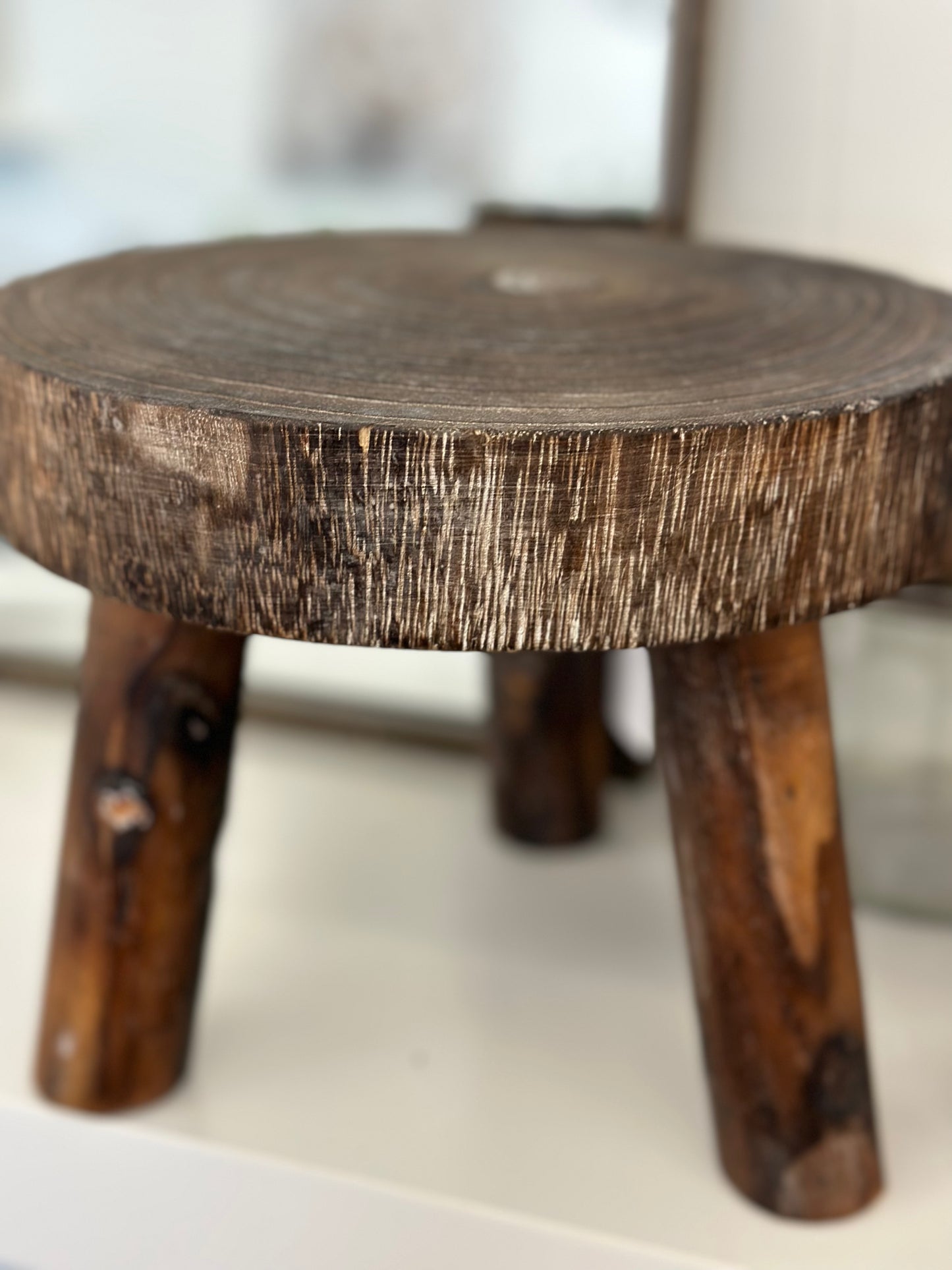 Wooden stool riser