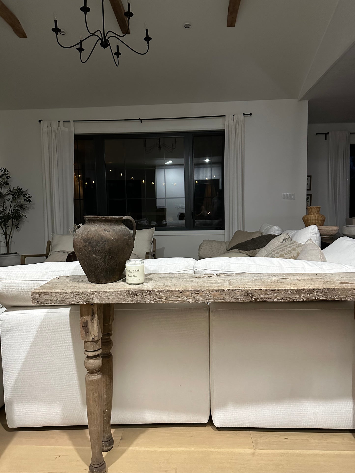 “Haven” Skinny Console Table