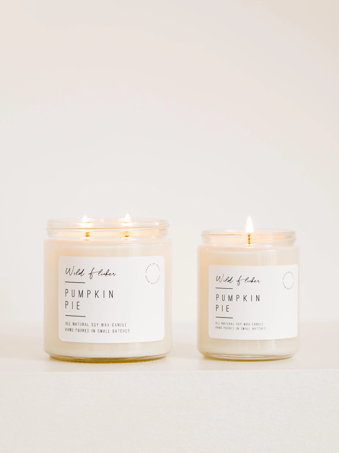 Wild Flicker- Pumpkin Pie (Double Wick)