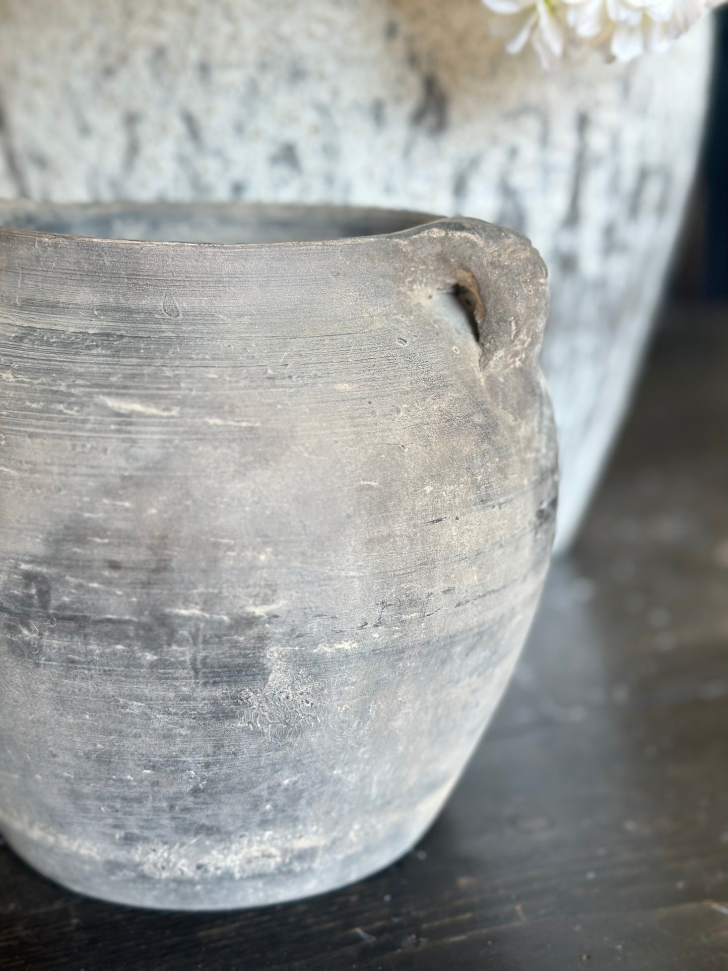 Vintage vase with handles