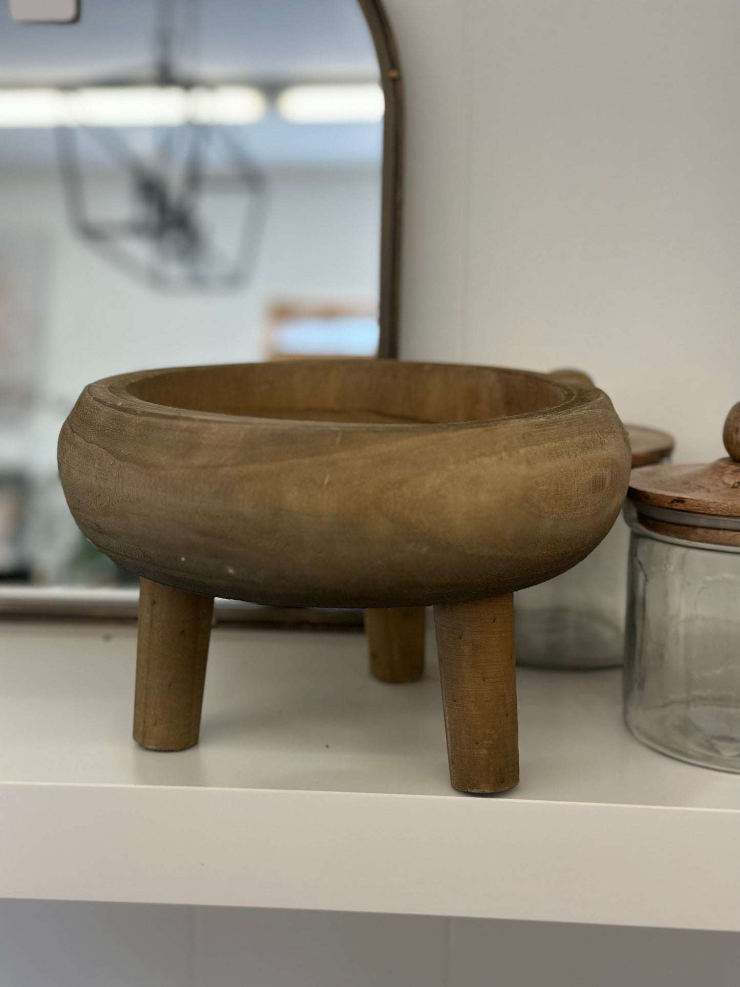 Wood bowl