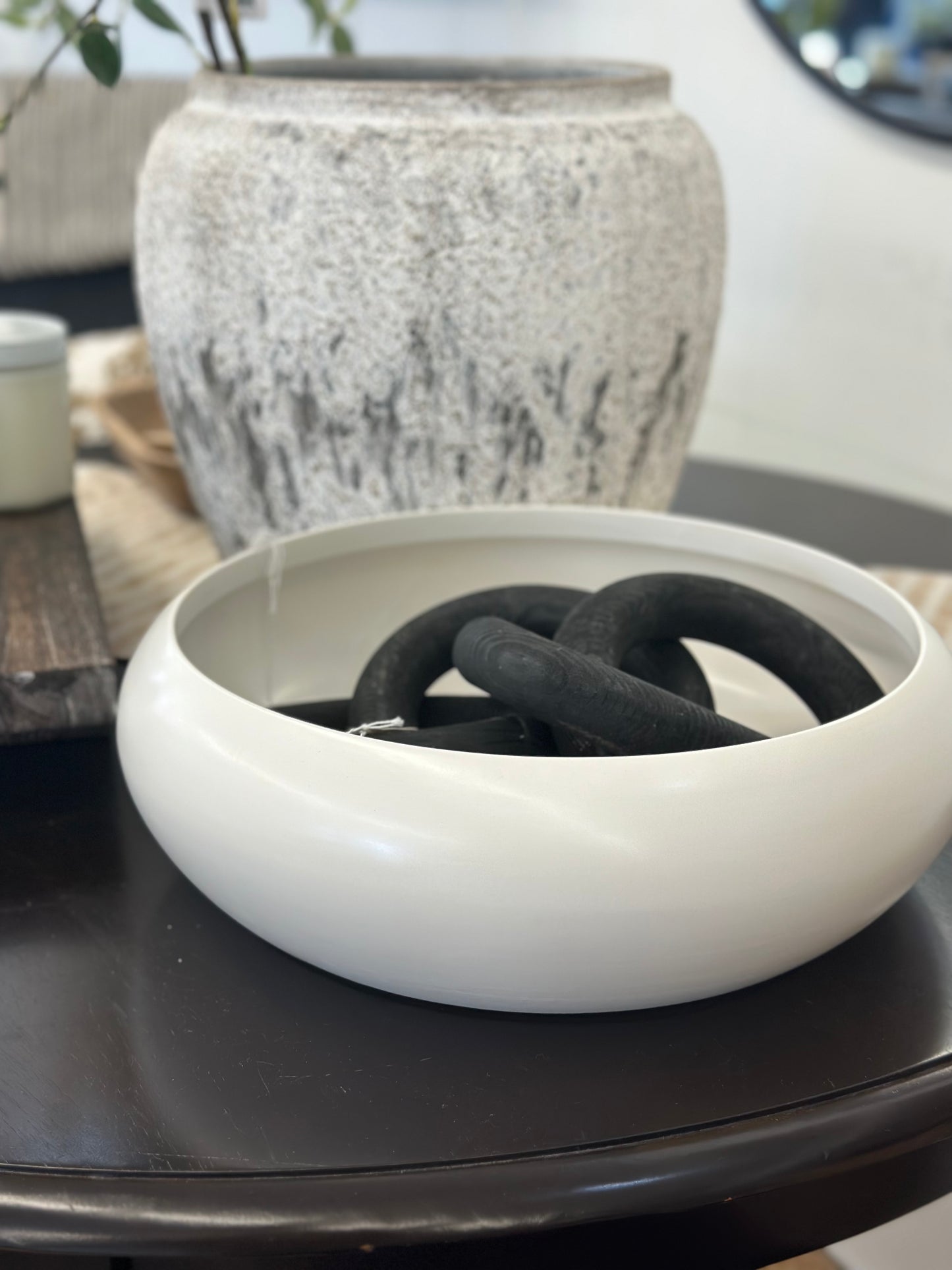 White bowl