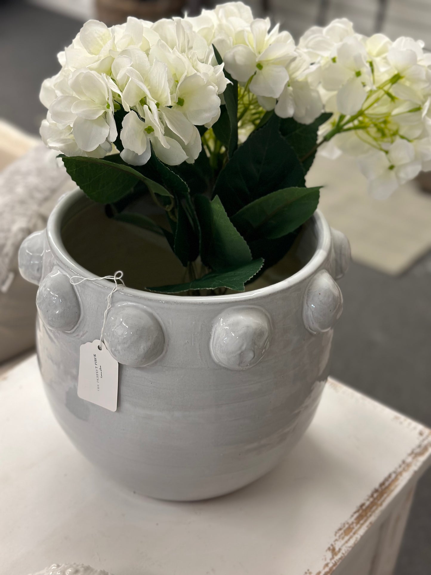 Vase with bubbles