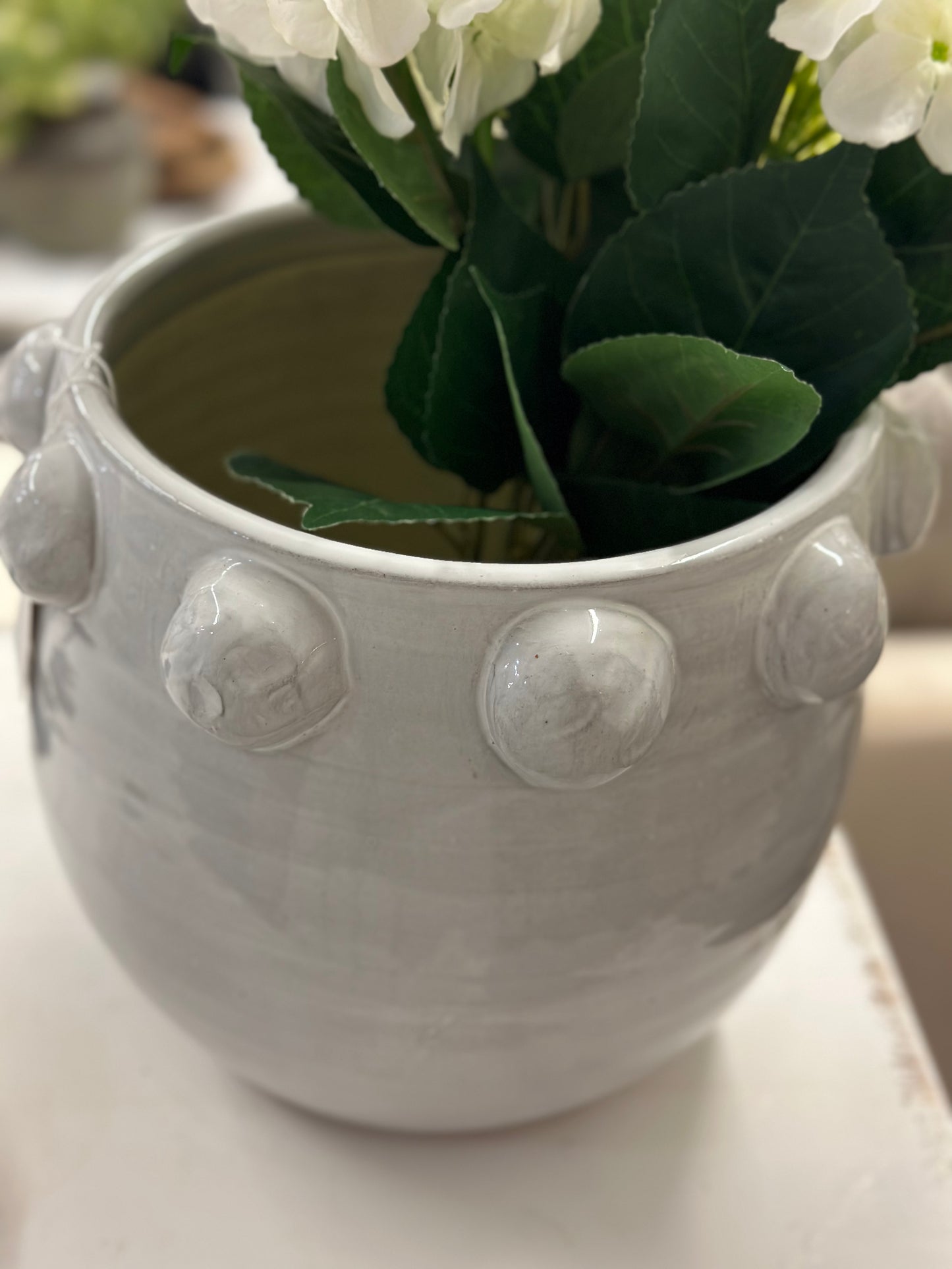Vase with bubbles