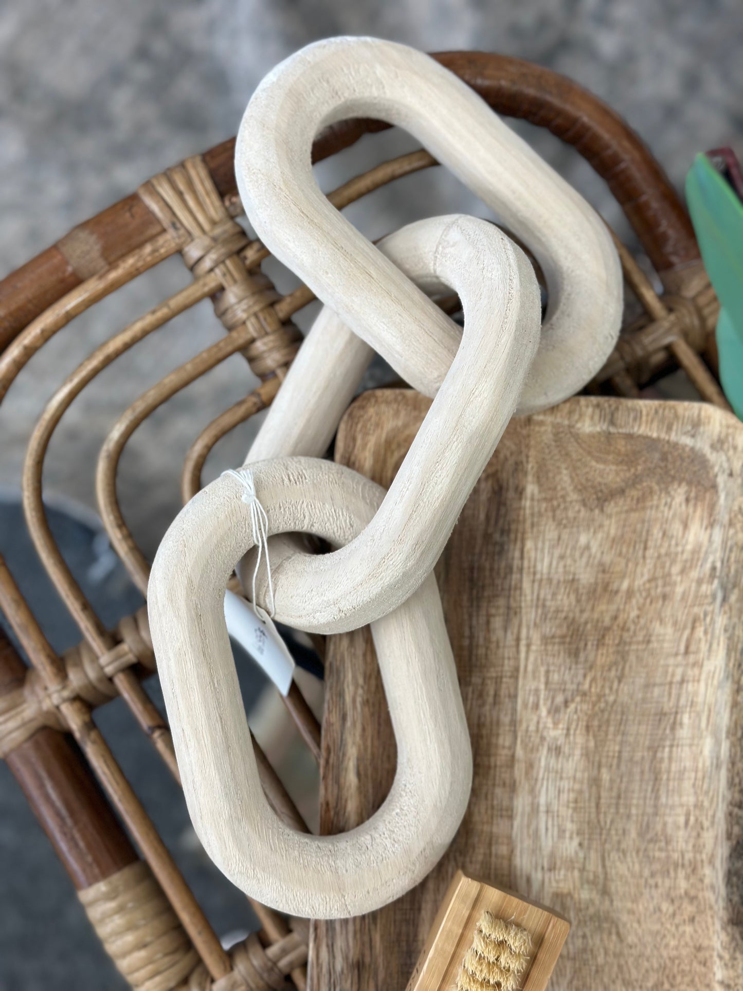 Wood Chain Links