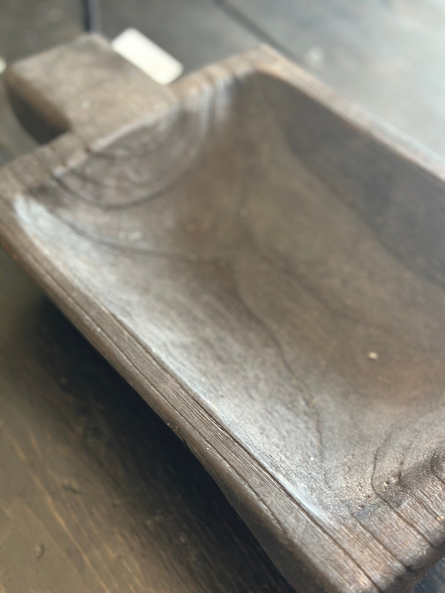 Wood Dough Bowl