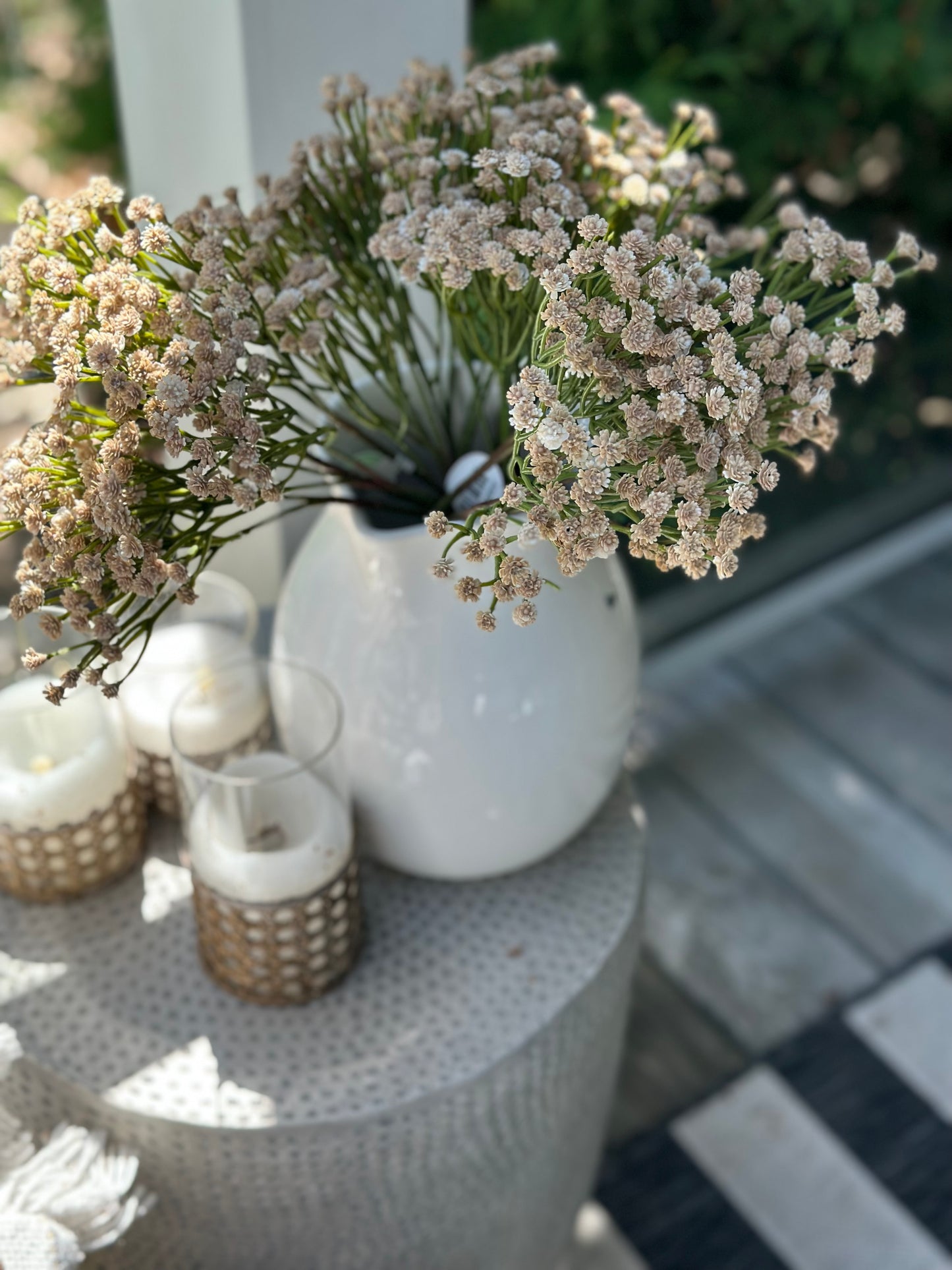 UV Protected Gypsophila 15” Bush