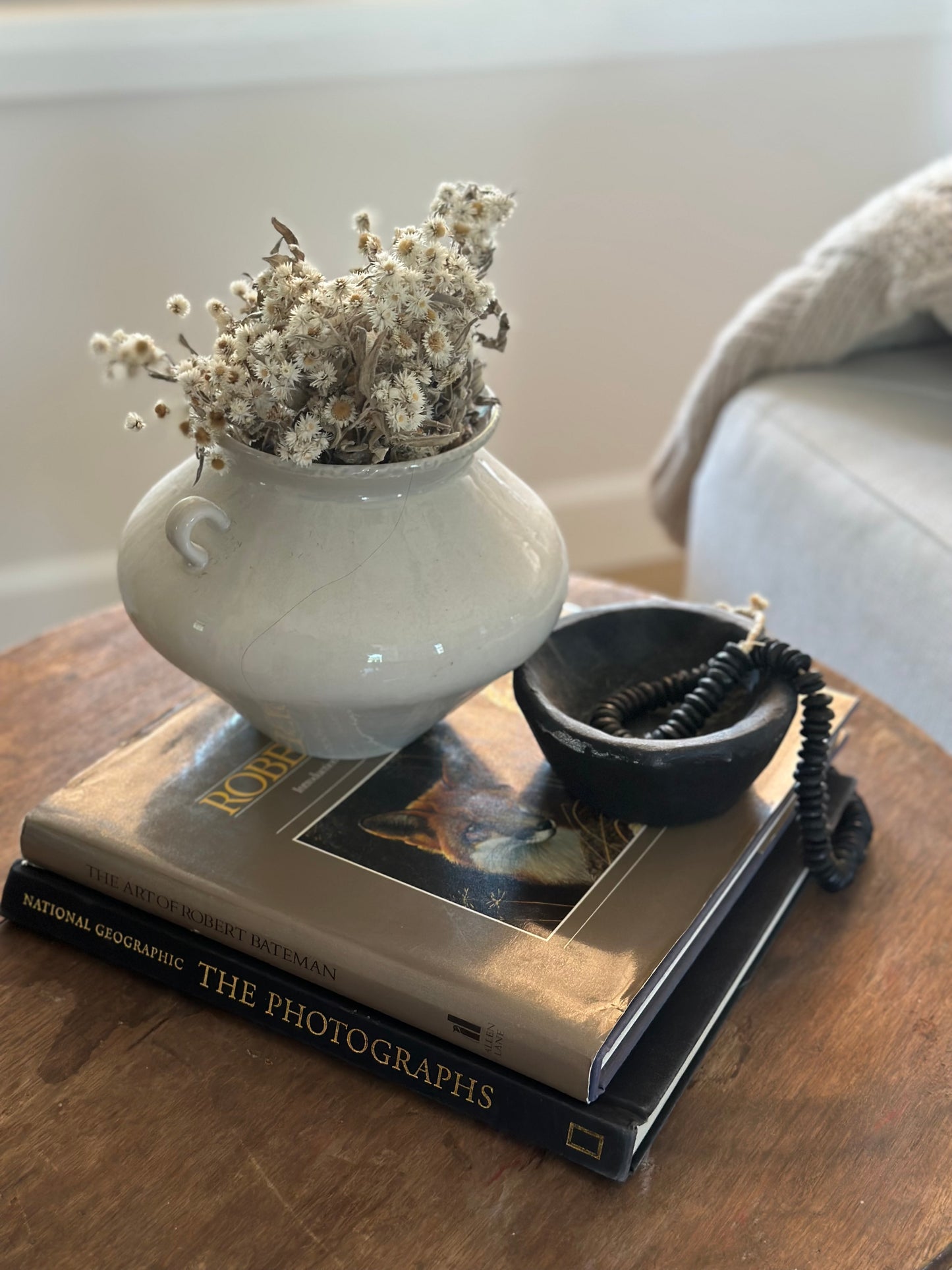 Black and gold coffee table book