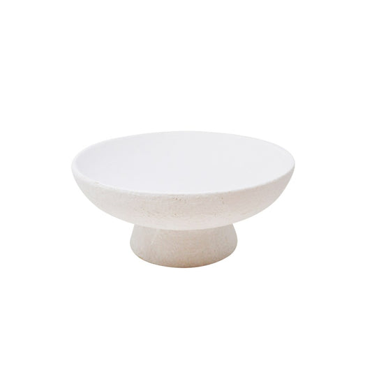 White textured bowl