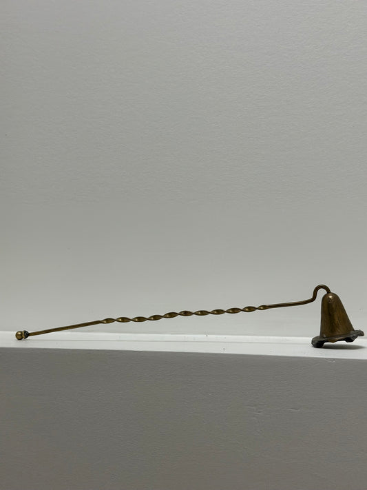 Brass candle snuffer