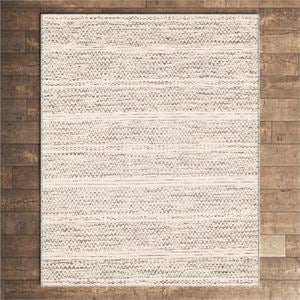 Kelly Clarkson Home® Flatweave Wool Area Rug - Cream/Black - Rectangle 6’ x 9’