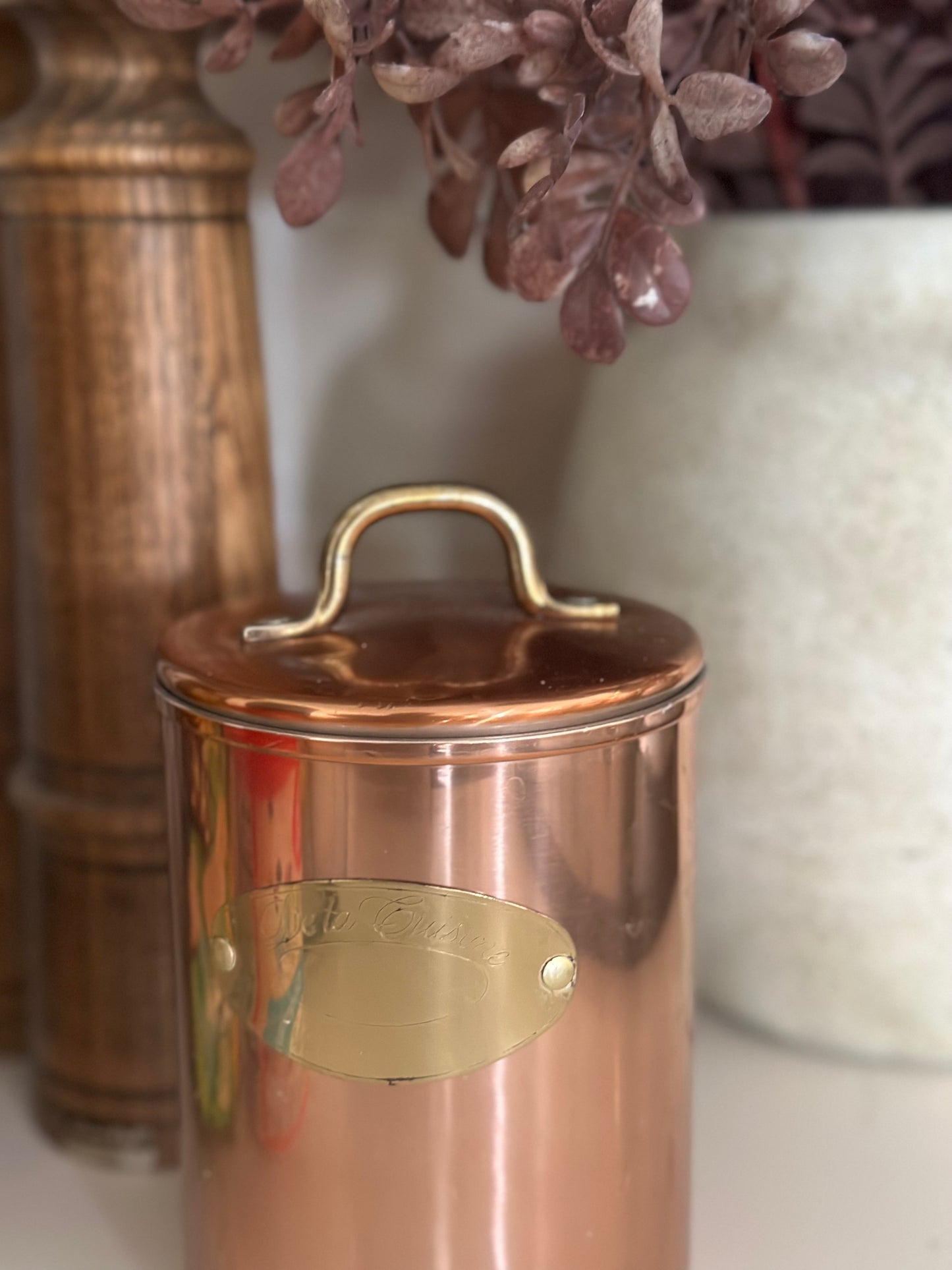 Copper Canister tin