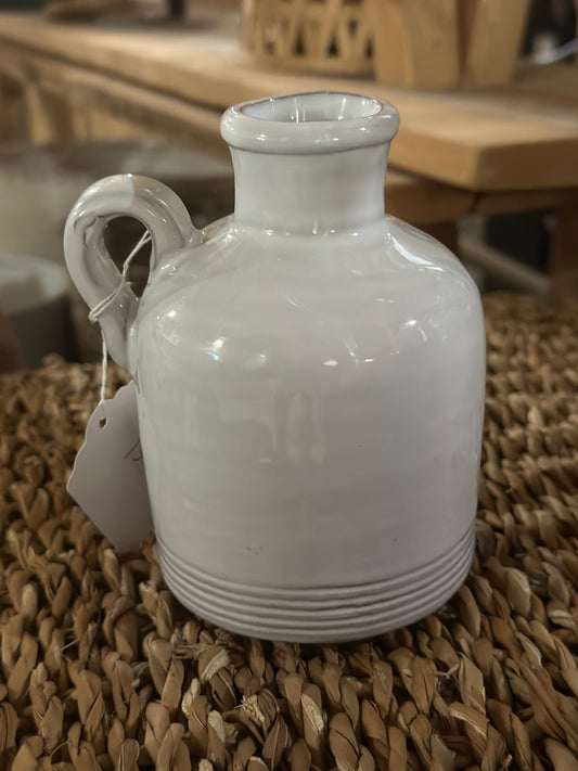 5” White Jug