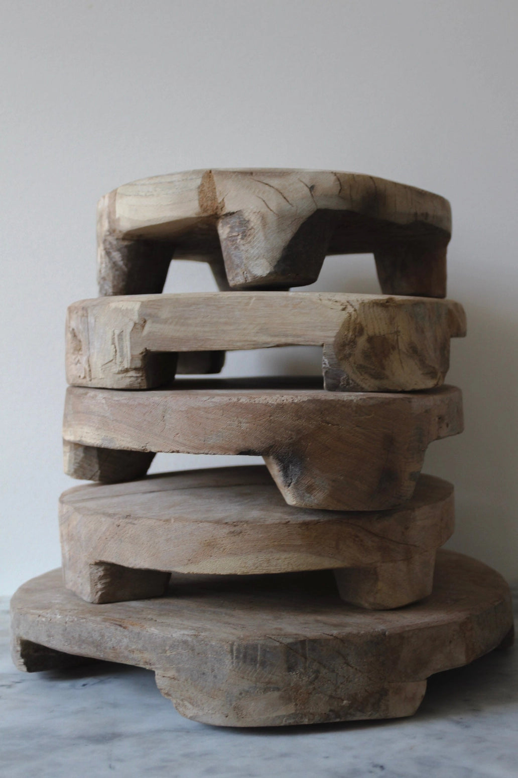 Handmade Vintage Wood Riser