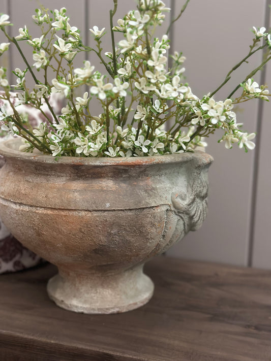 Clay vintage urn