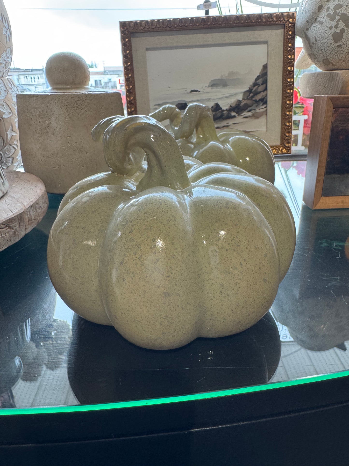 Light Green Pumpkin-7”