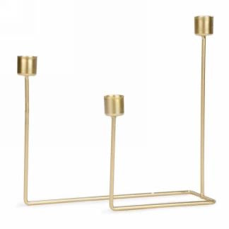 Gold metal triple taper holder