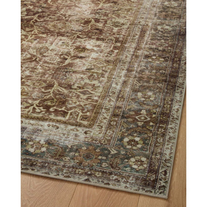 Magnolia Loloi 7’6”x9’6” Machine Washable Rug