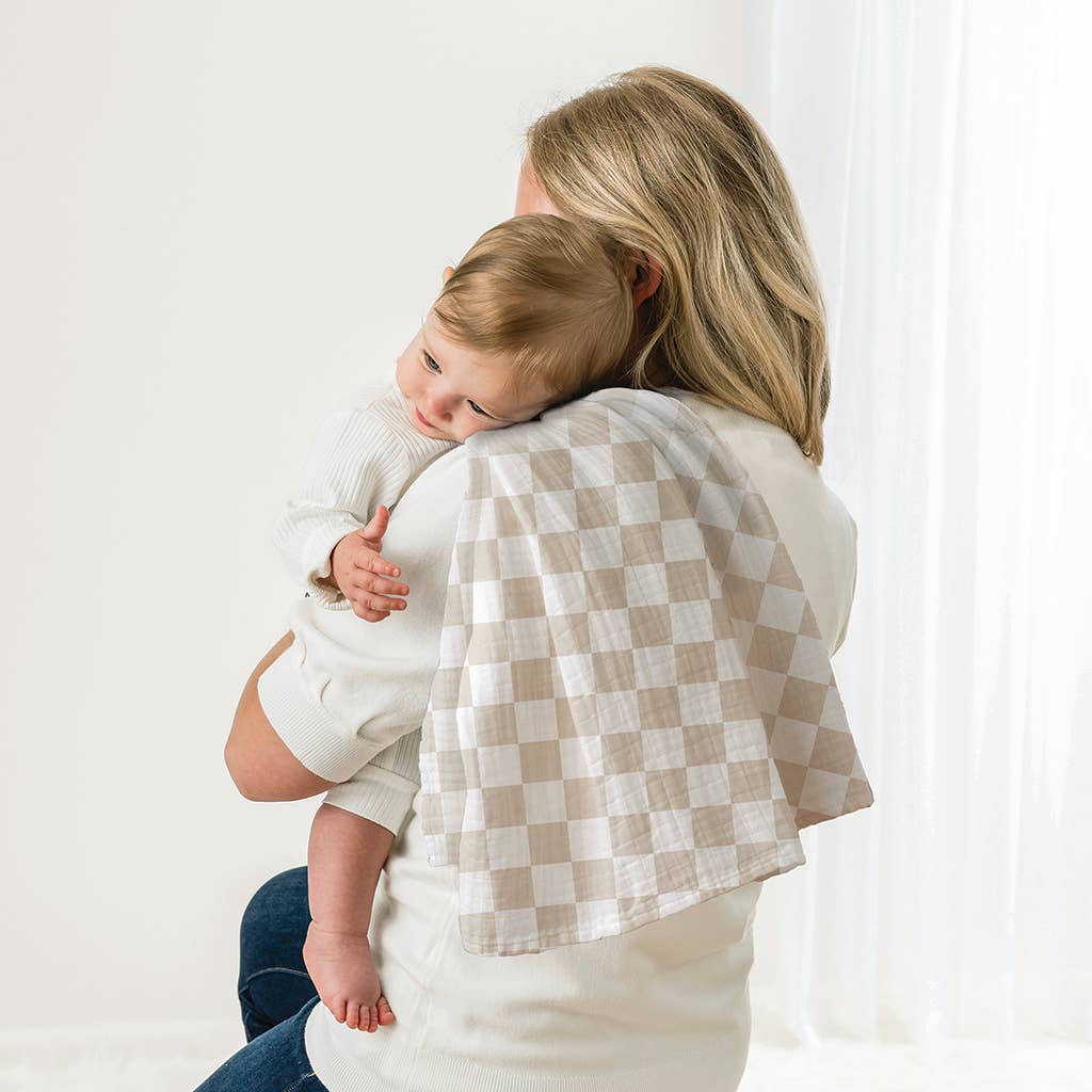 Breastfeeding Boss-Toast Checkerboard