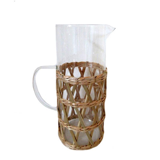 Glass and Grass Pitcher