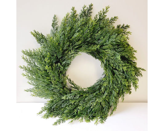 20” Cedar Wreath- Green