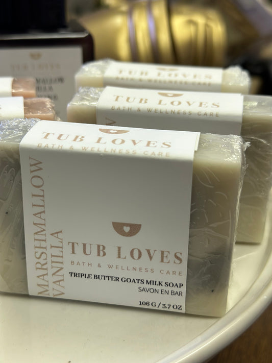 Marshmallow Vanilla Goats Milk Soap Bar