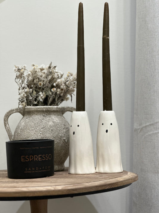 Pair of Phantom Ghost candleholders