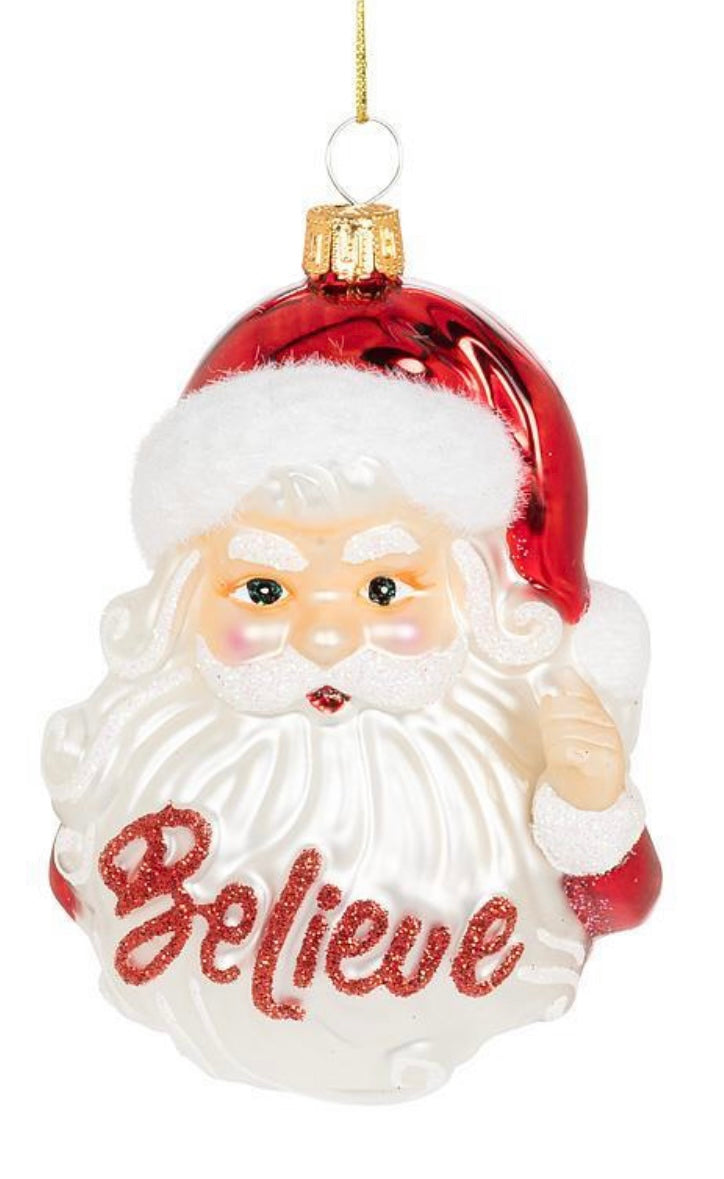 Santa Believe Ornament