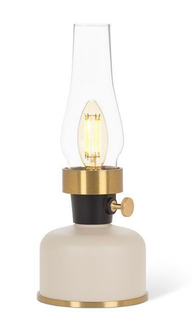 Small LED Lamp Lantern-Ivory