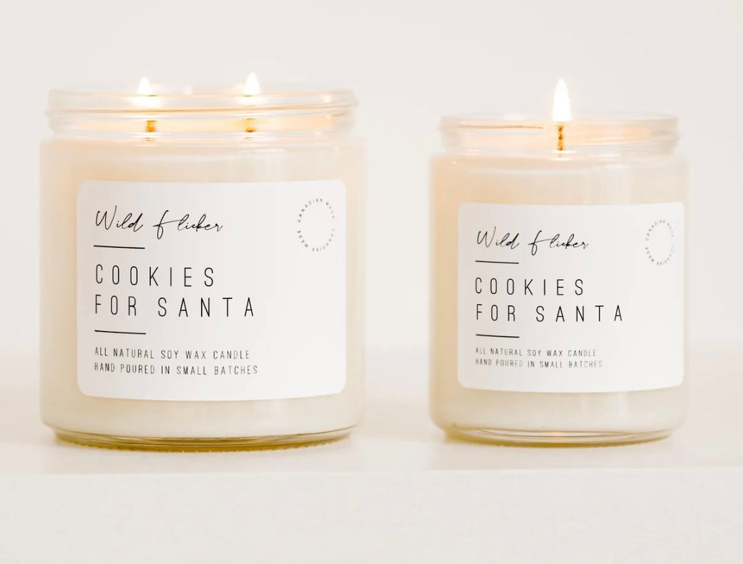 Cookies for Santa Double Wick Candle