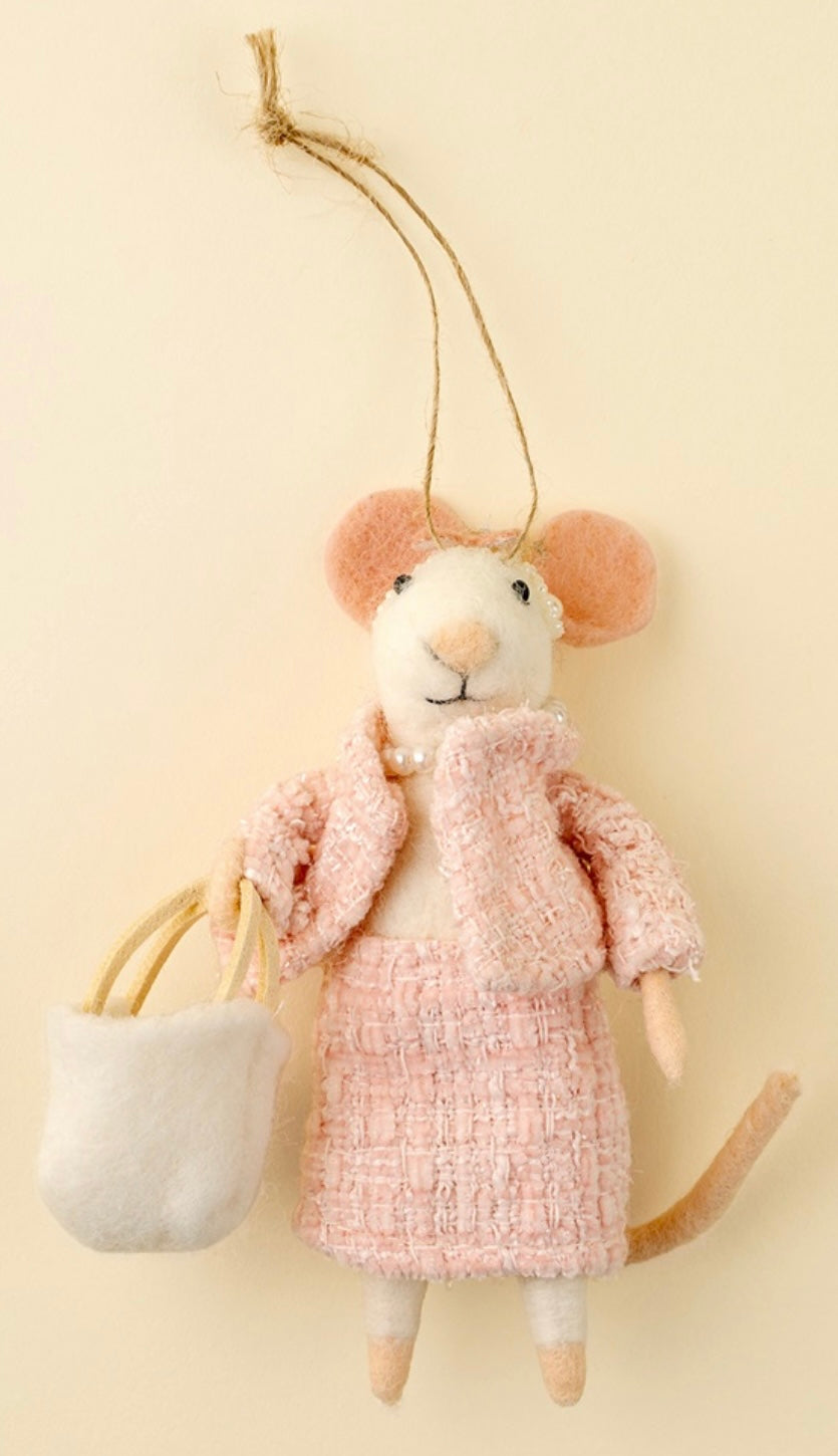 Chanel Mouse Ornament