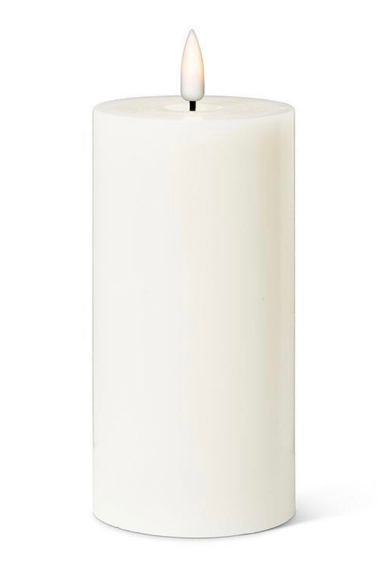 LED Pillar Candle 3x6-Sand