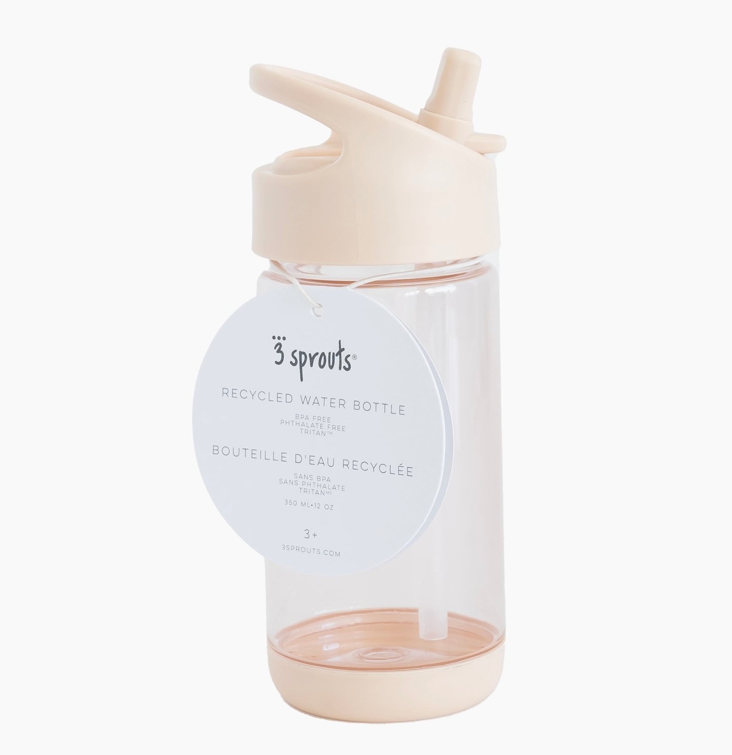 Kids Recycled Plastic Water Bottle-Sand