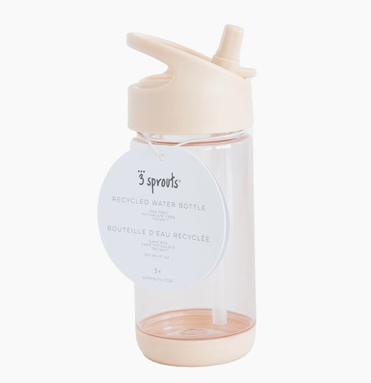 Kids Recycled Plastic Water Bottle-Sand