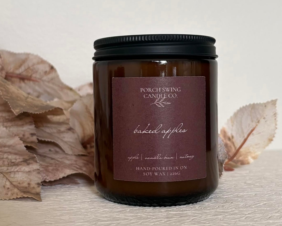Baked Apples Candle-8oz