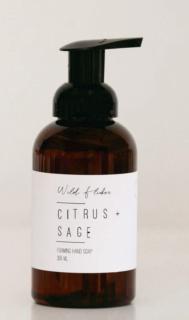 Wild Flicker Foaming Soap-Citrus + Sage