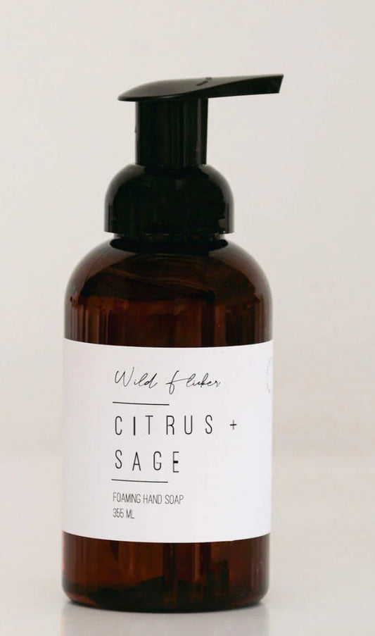 Wild Flicker Foaming Soap-Citrus + Sage