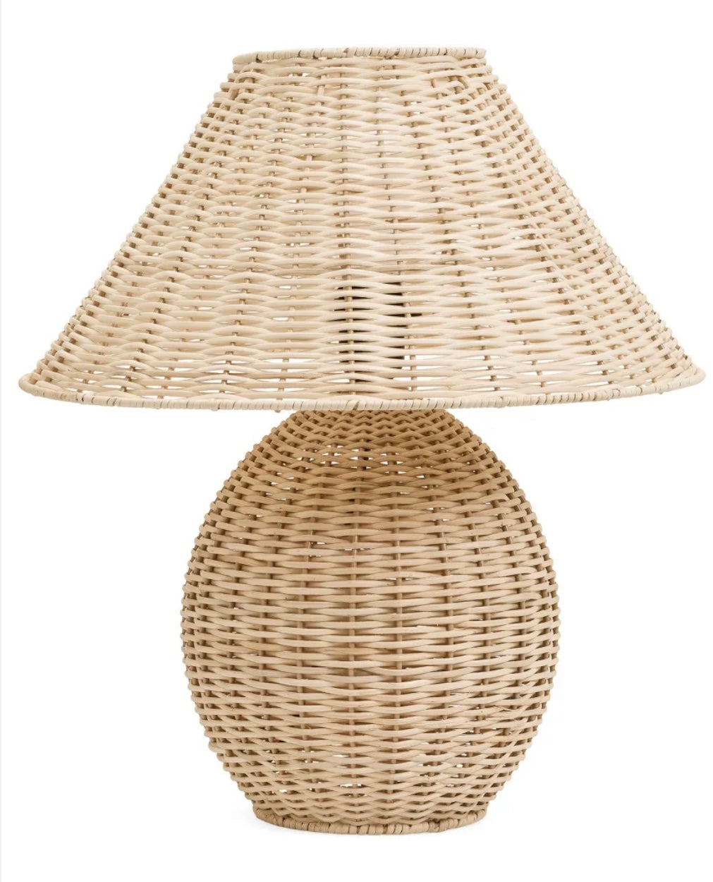Rattan Table Lamp